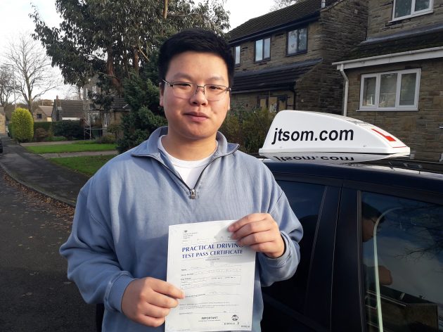 Driving Lessons Huddersfield, Test Pass